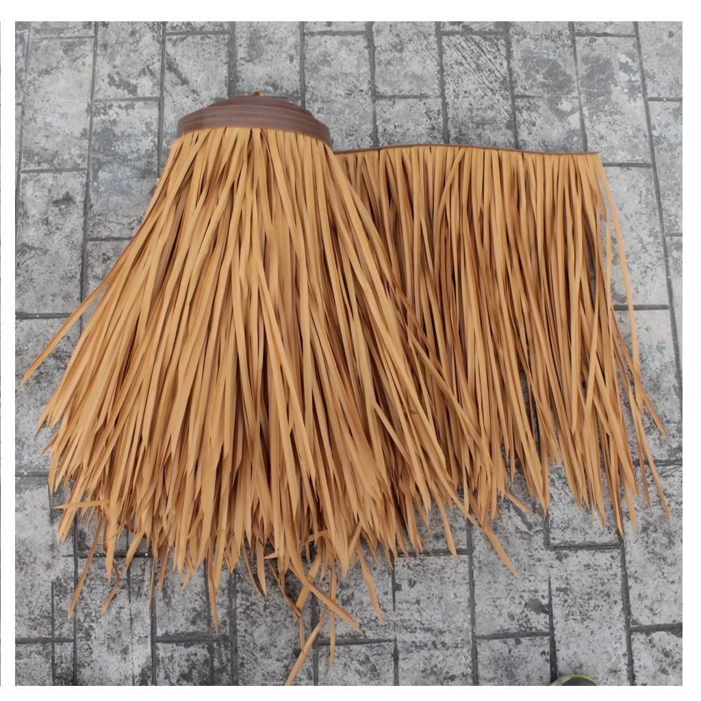 Toit de paille mexicaine en plastique PE pour paillote de jardin et pergola