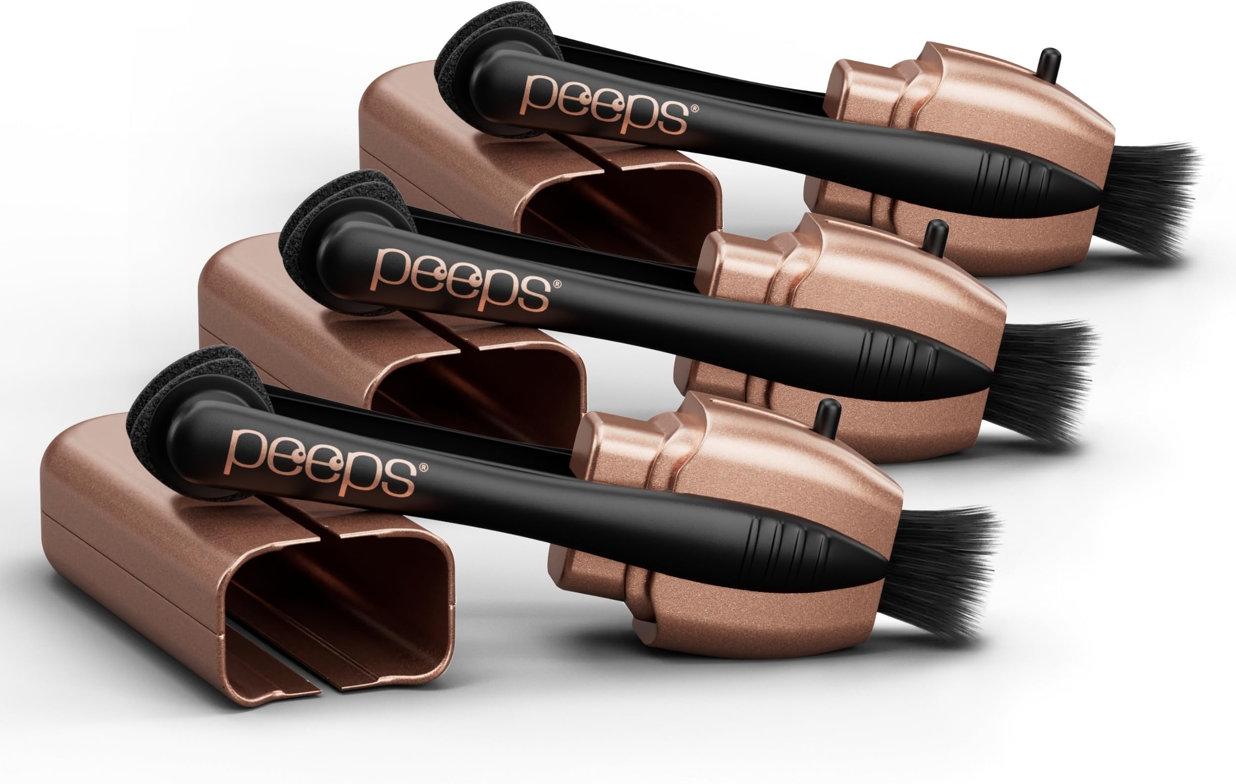 CarbonKlean Peeps Glasses Cleaner - for Eyeglasses, Reading Glasses, and More - Lens Cleaner with Carbon Microfiber Tech