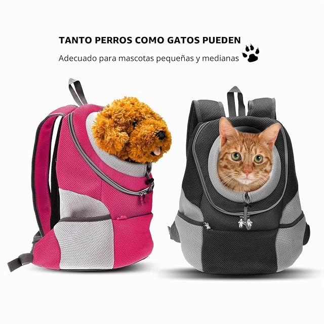 Foto 7 de 7 de PETCUTE Mochila para Perros Mochila Bolsos para Perros pequeños transportador de Perros portabebés…
