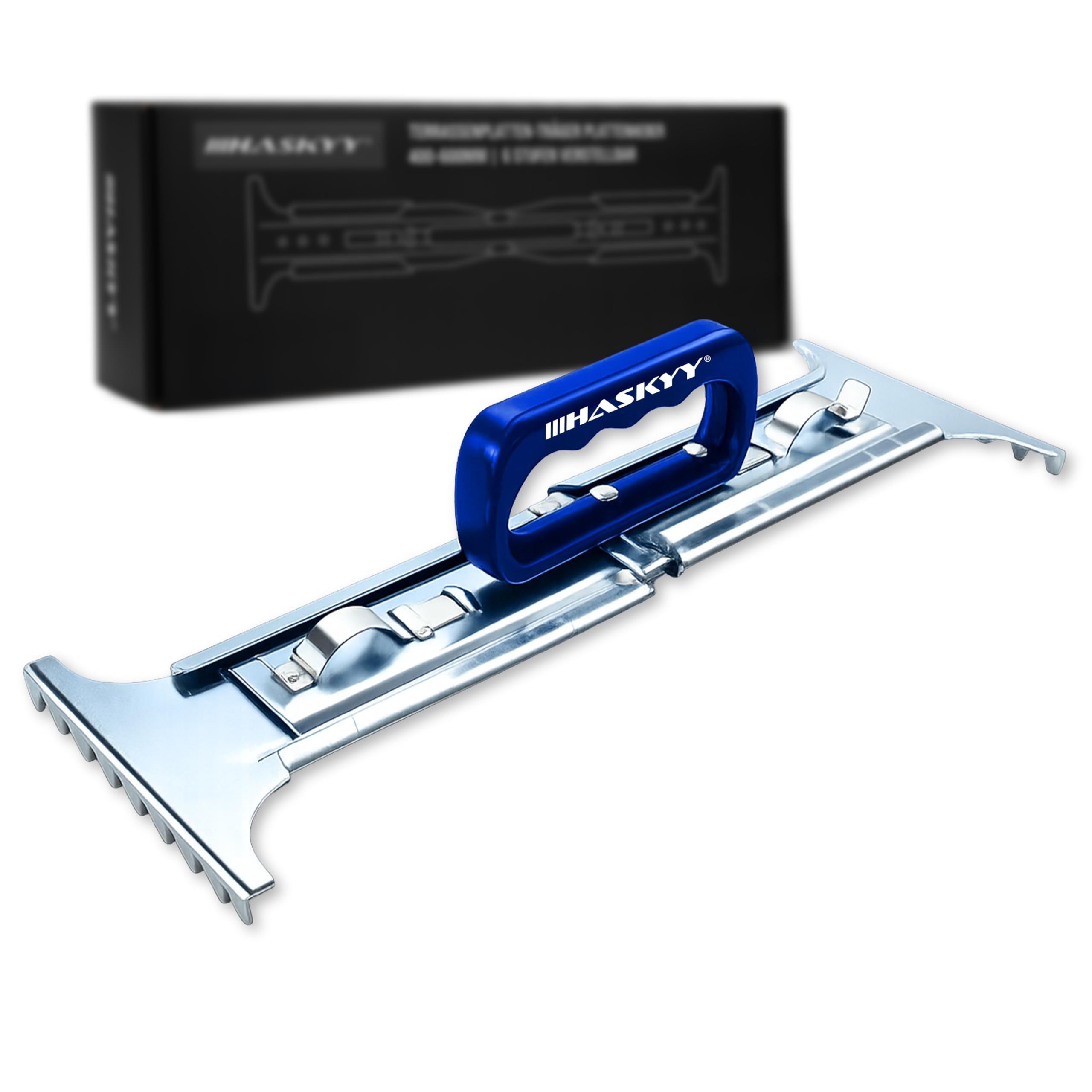 HASKYY Plattenheber Terrassenplattenheber Verlegehilfe 400 – 600 mm verstellbar Tragkraft 45 kg Hebehilfe für Terrassenplatten Pflastersteine Blockstufen Mauersteine uvm