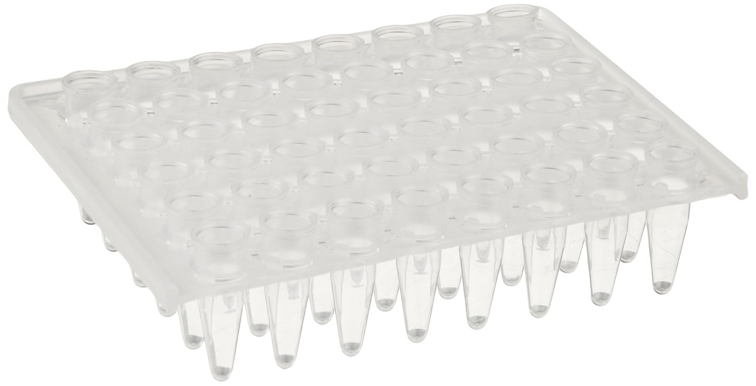 MBP Polymerase Chain Reaction Plate 96-Well Thin-Wall, Natural (Case of 100)