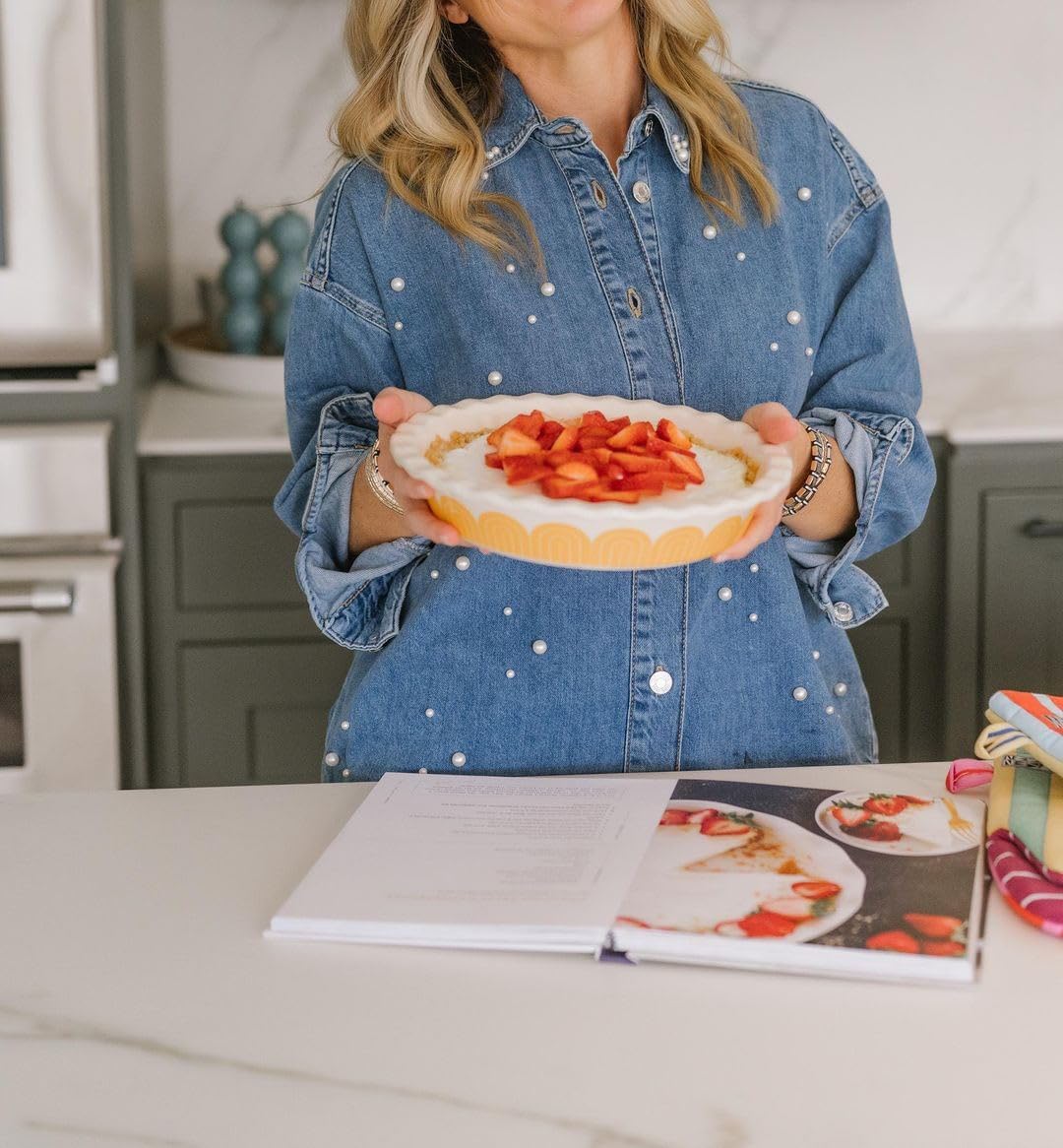 Women's Oversized Denim Shirt Button Down Pearls Jean Jacket Long Sleeve Rhinestone Shacket Casual Trendy Blouse Tops - Image 4