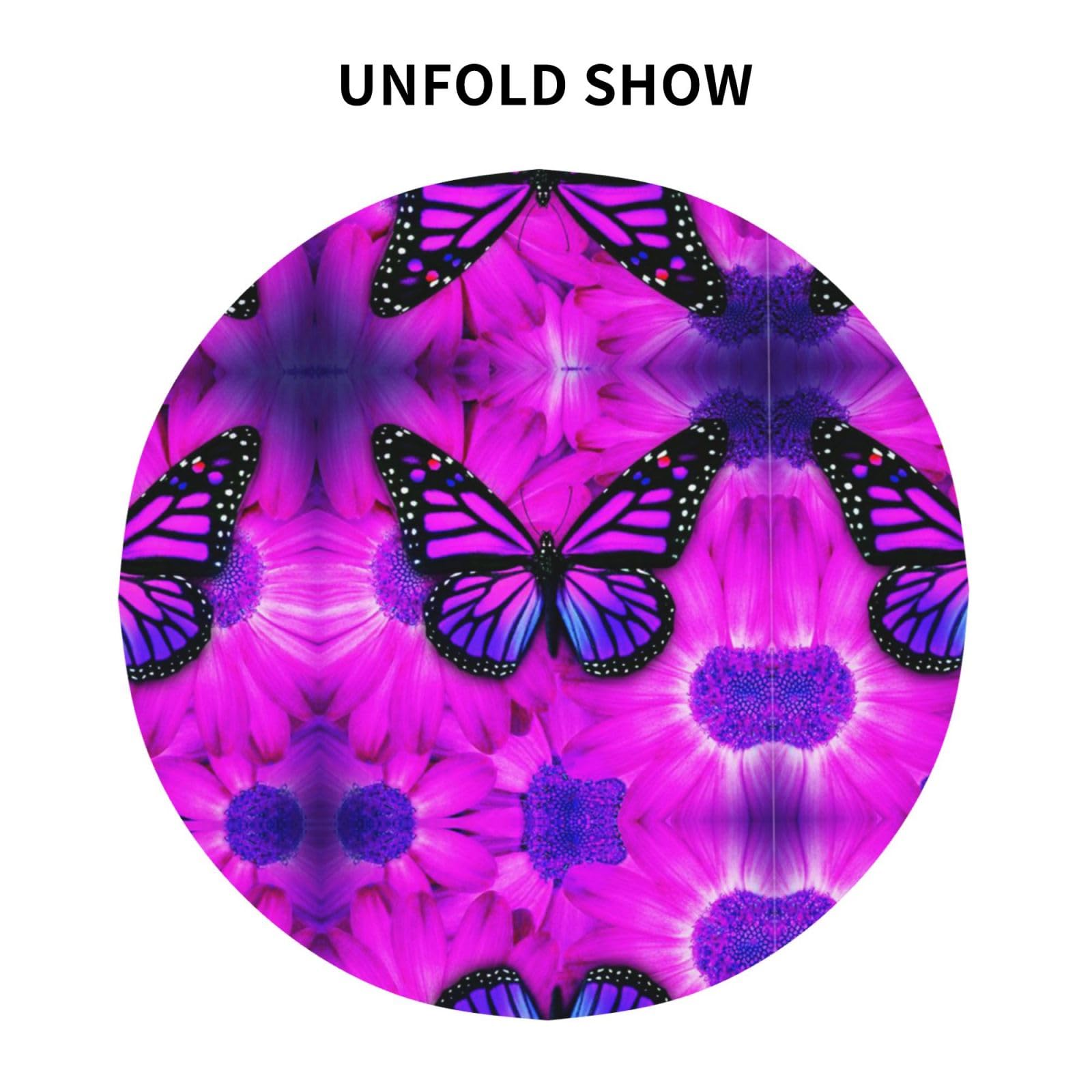 UIUPRO Eucalyptus Leaves 60 Inch Round Tablecloth,White Rose Flowers Circle Table