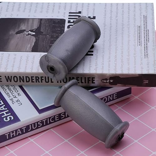 Miniatura 7 de Milisten Muleta de mano apretones de goma bastón para caminar muletas axilas almohadillas de mano muletas piezas de accesorios de repuesto gris