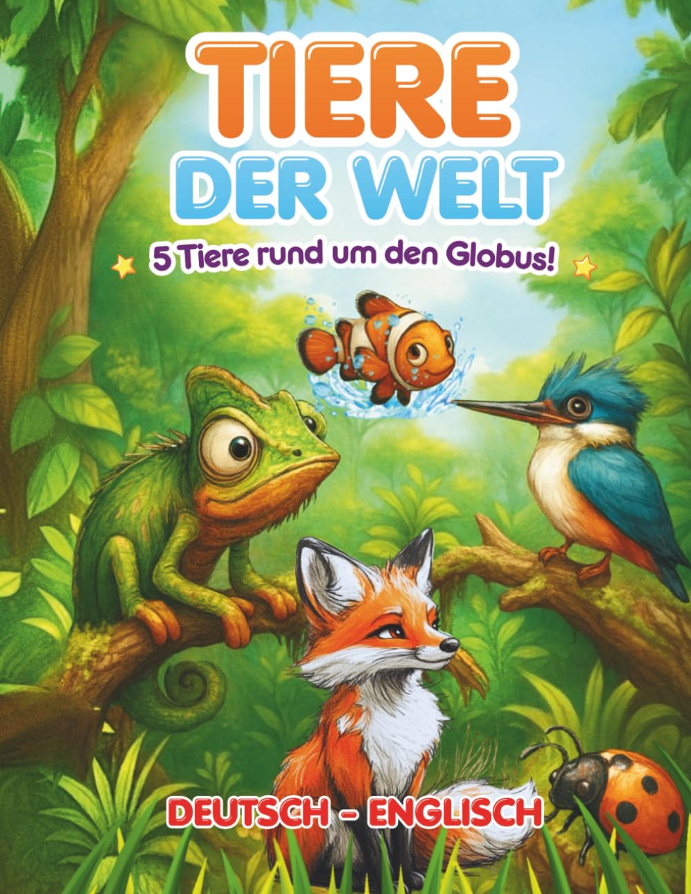 Tiere der Welt: 5 Tiere rund um den Globus!