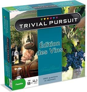 Winning Moves – Trivial Pursuit Editions des Vins – Board Game – Board Game -1800 Questions Answers – From 18 Years Old – …