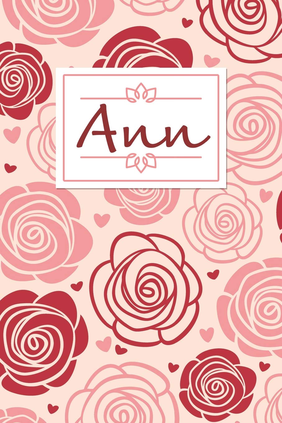 Ann: Personalised Notebook / 120 Lined Pages / Perfect for journaling and writing notes.