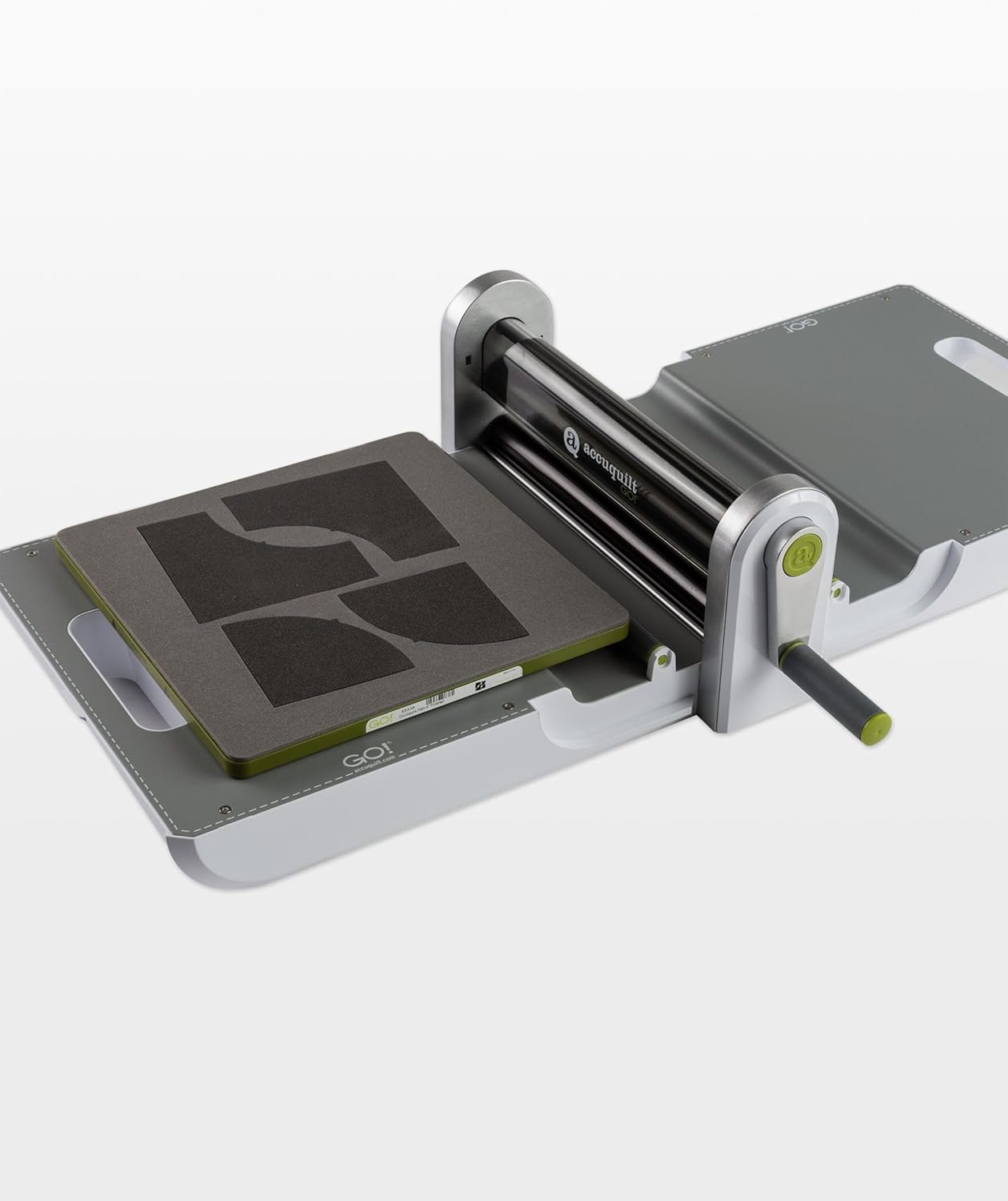 AccuQuilt Go Fabric Cutting Dies-Drunkard's Path 4-inch Finished Square, 30.48 x 26.67 x 1.65 cm, Multicoloured