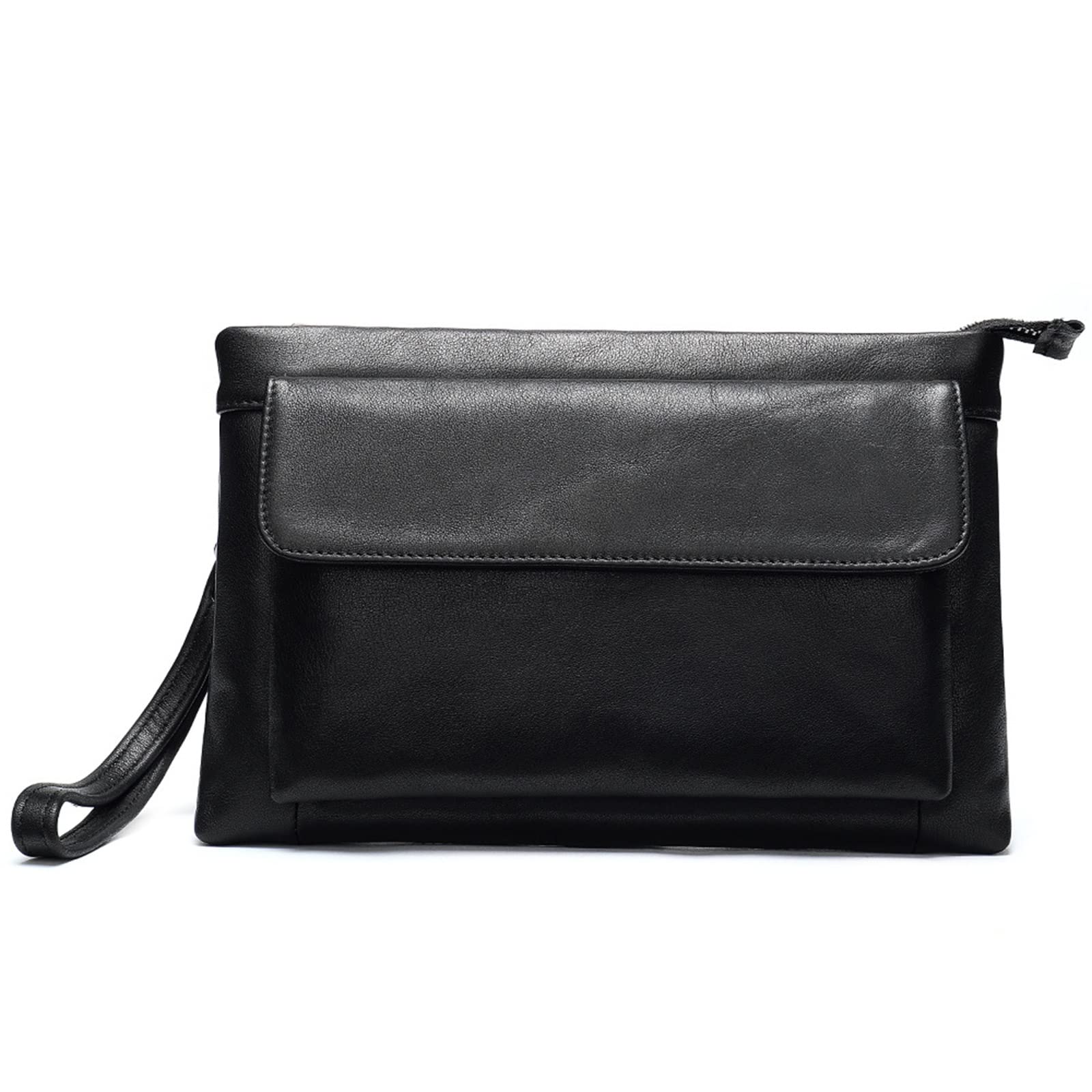 Pochette da Uomo Pochette in pelle da uomo Borsa lavoro a busta casual per L'uso Quotidiano