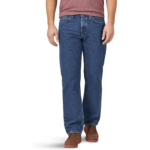 Wrangler Authentics Men's Classic 5-Pocket Relaxed Fit Cotton Jean