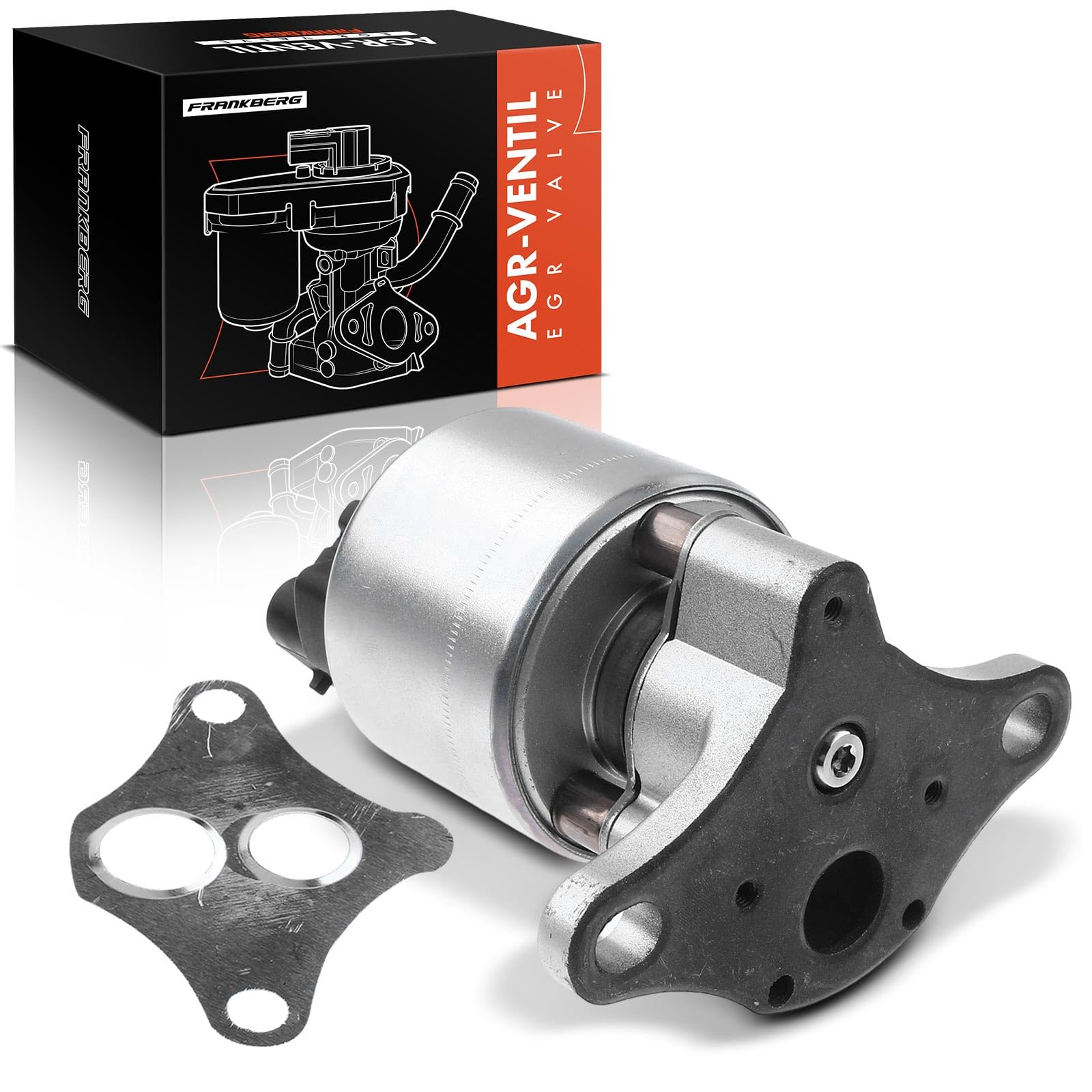 Frankberg Válvula EGR (válvula de recirculación de gases de escape) | Compatible con: Chispa, Caravana Astra G T98, Aveo/Kalos Hatchback T250 T255, Caravana Vectra B J96, Matiz M200 M250
