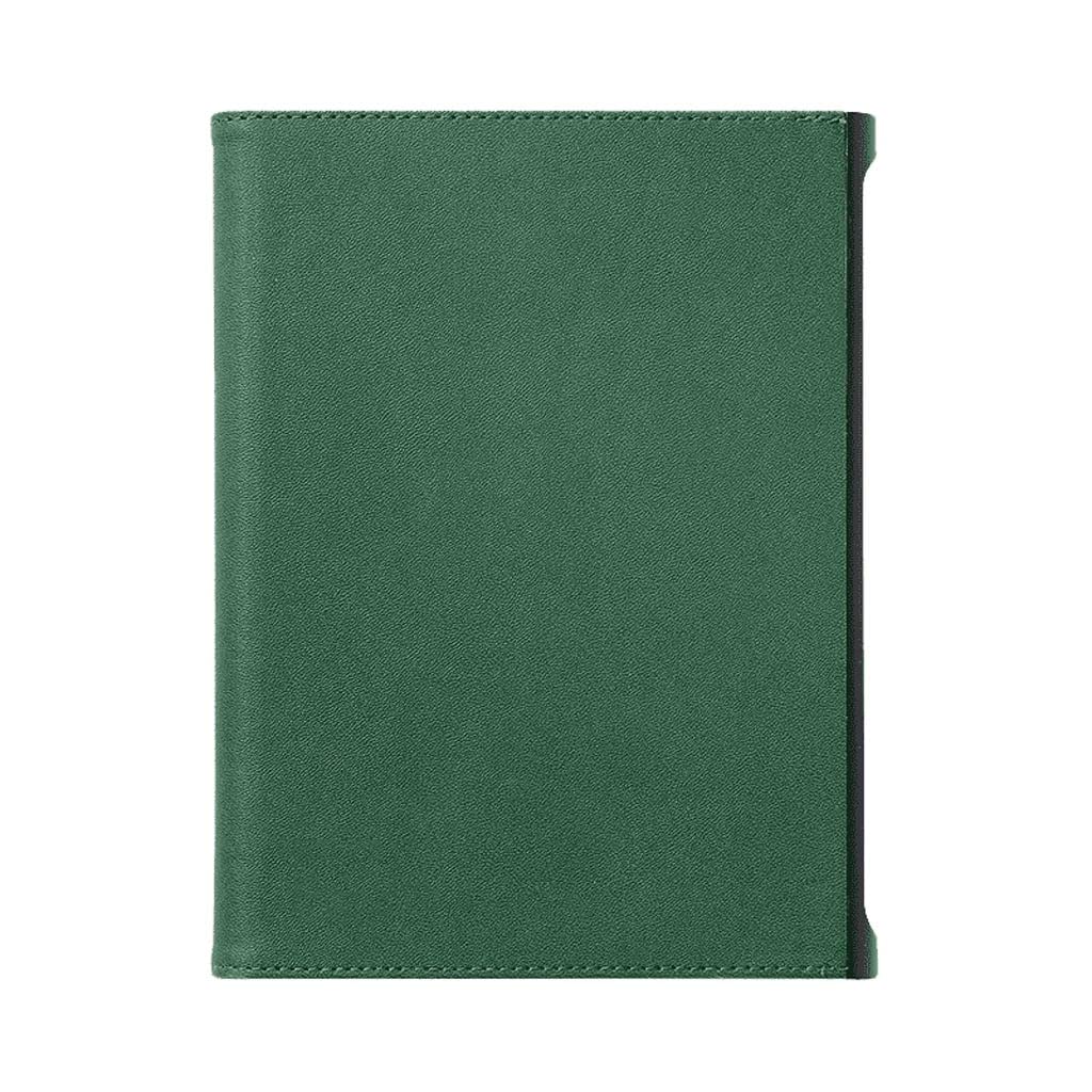 Cuaderno inteligente con desbloqueo de huellas dactilares: Diario personal con cerradura electrónica, incluye ranura para tarjetas, perfecto para la planificación de agendaVert