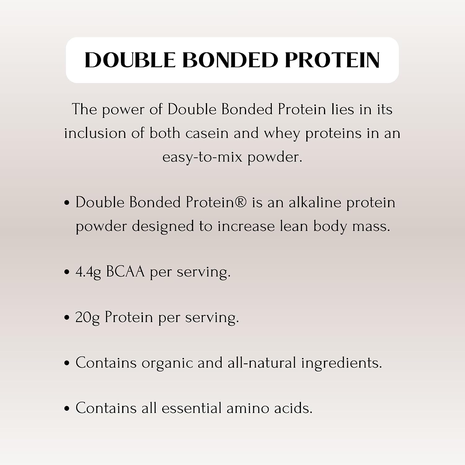 Mt. Capra Double Bonded Protein | Goat Milk Protein for Muscle Growth, Recovery & Lean Body Mass | Casein + Whey Blend, 20g Protein, 4.4g BCAAs | Vanilla Bean | 30 Servings - 2 Pounds