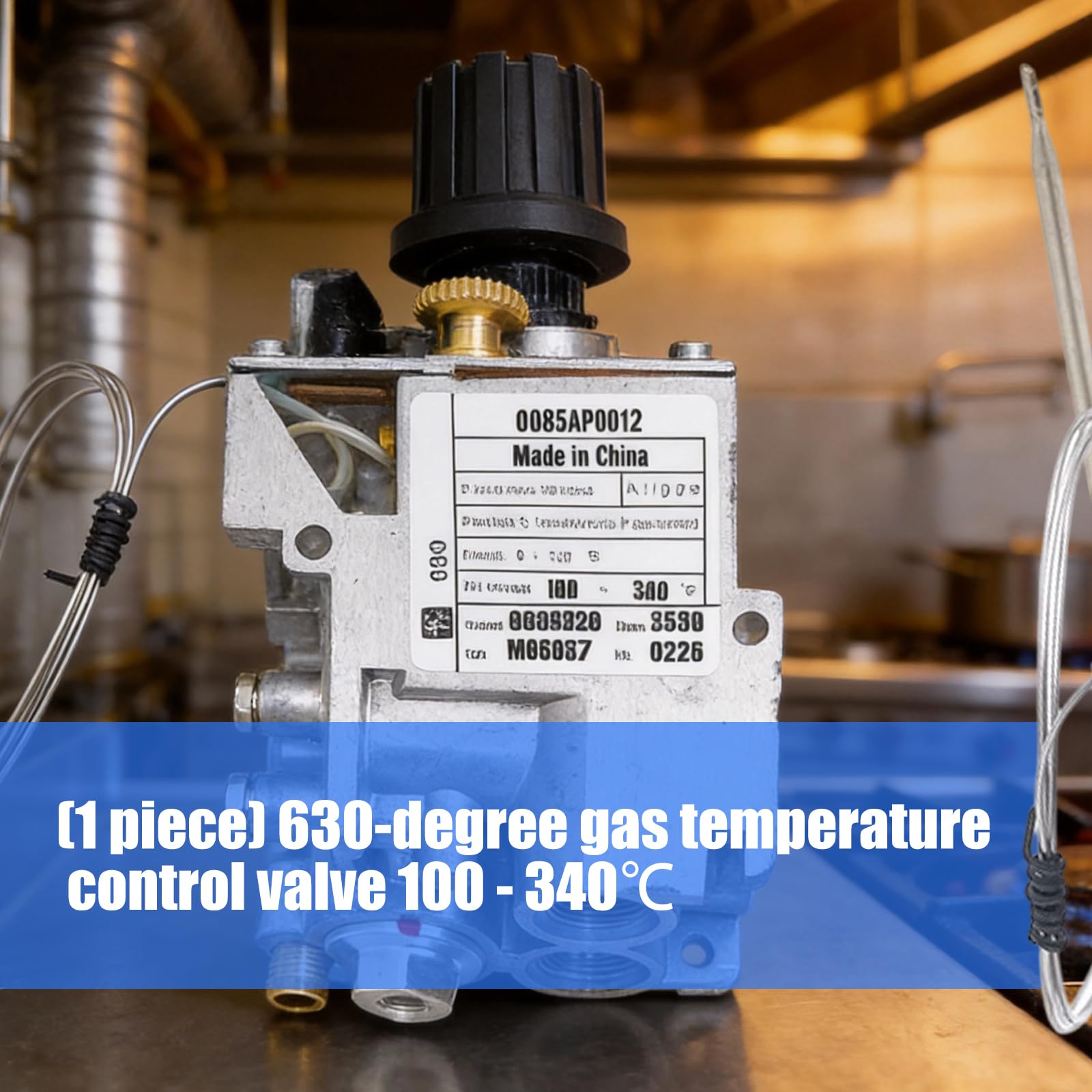 Gasregelventilbaugruppe mit integrierter Montagehalterung