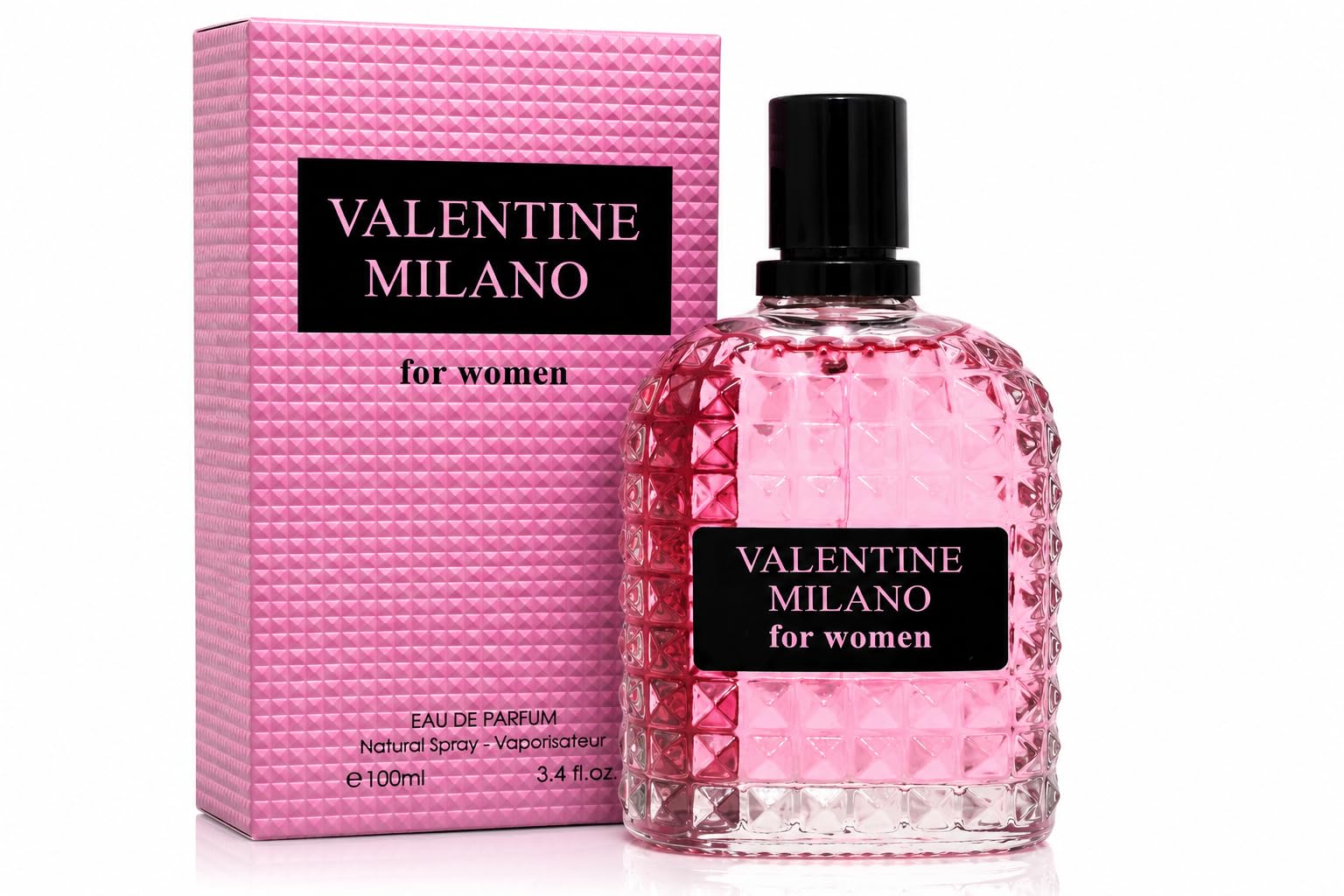 Valentine Milano Women’s Perfume 100ml Eau de Parfum – Long Lasting Floral Fruity Oriental Fragrance for Her