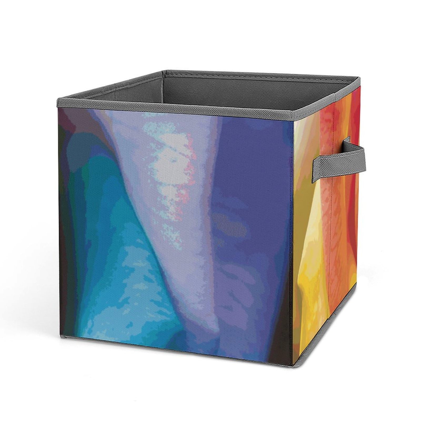 Cubes de rangement pliables en tissu épais pour vêtements et jouets d'armoire