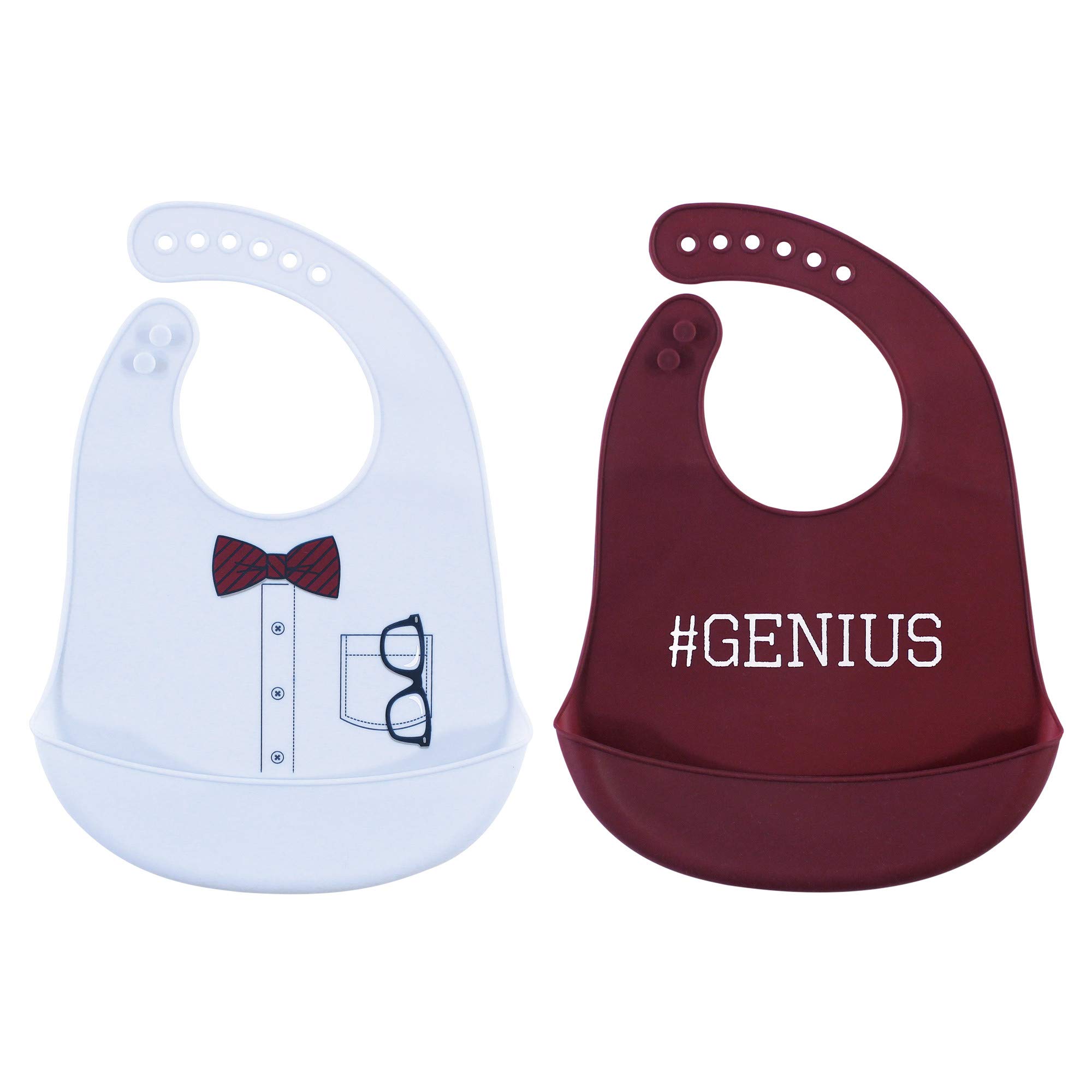 Little Treasure Unisex BabySilicone Bibs