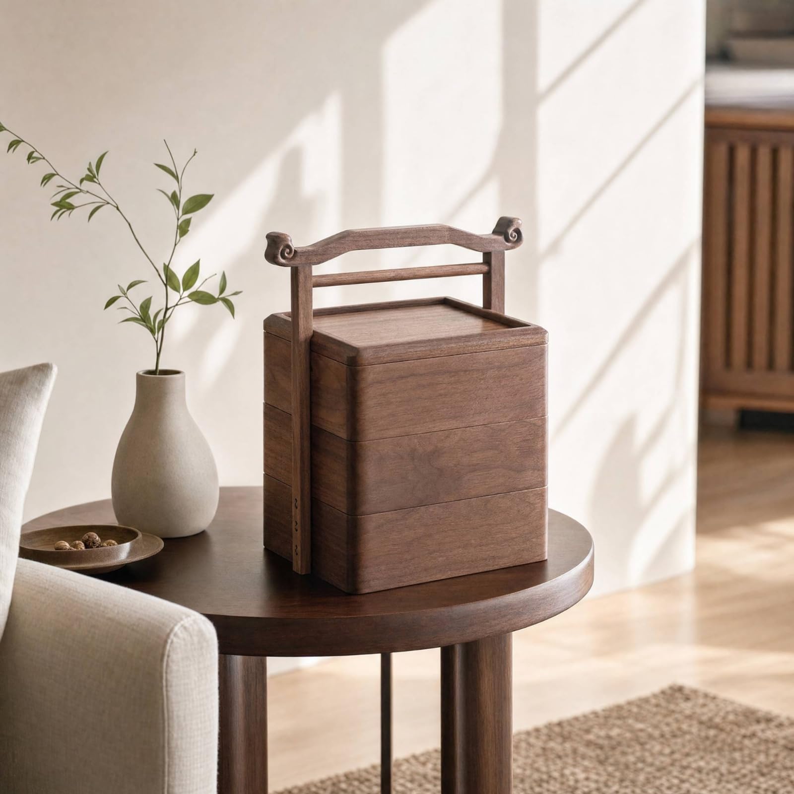 Baoblaze Contenitore per Snack con Base in E Coperchio in Vetro Trasparente con Divisorio Interno per Riporre Tè E Dolciumi in Ordinato Adatto per Tavolo da Pranzo E Regalo, style to 3