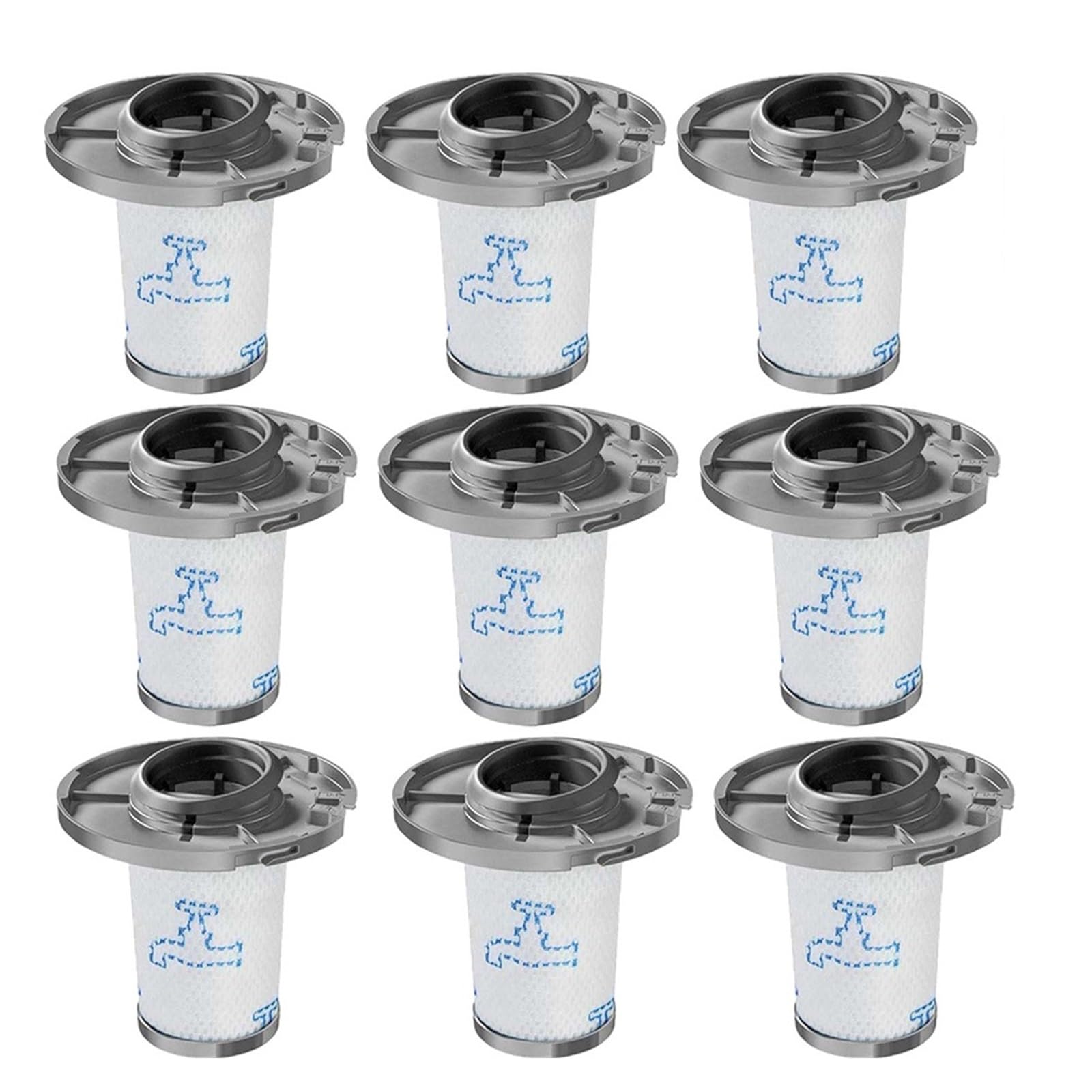 Zmywalny Filtr, Kompatybilny Z Rowenta X-Force Flex 8.60 X-Pert 6.60, Część Zamienna Do Nasadki Odkurzacza(12PCS)