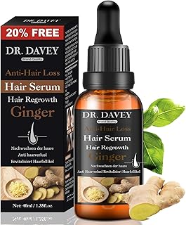 Sérum Croissance Cheveux Sérum Vitamines pour Perte et Repousse des Cheveux Huile de Cheveux au Gingembre pour Effiler/Calvitie/Follicules Pileux/Renforcement Traitement des Cheveux pour Hommes Femmes