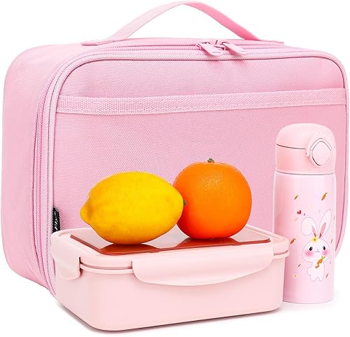 Miniatura 44 de FlowFly - FlowFly - Lonchera térmica para niños, minihielera suave para el regreso a clases, lonchera para niñas, niños, oso Oso,Negro -,negro con