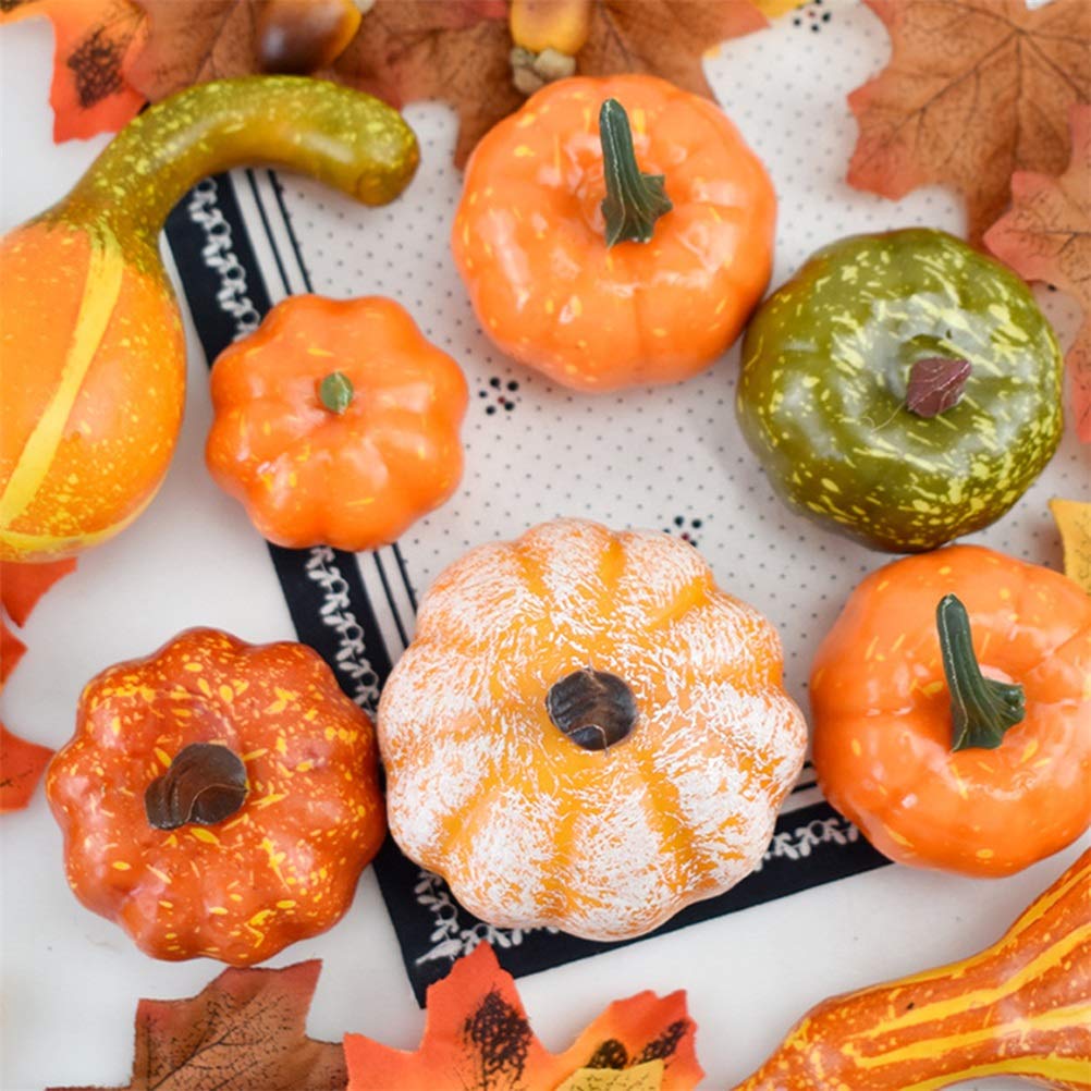 Amazon.co.jp: 141PCS ハロウィン パンプキン かぼちゃ置物