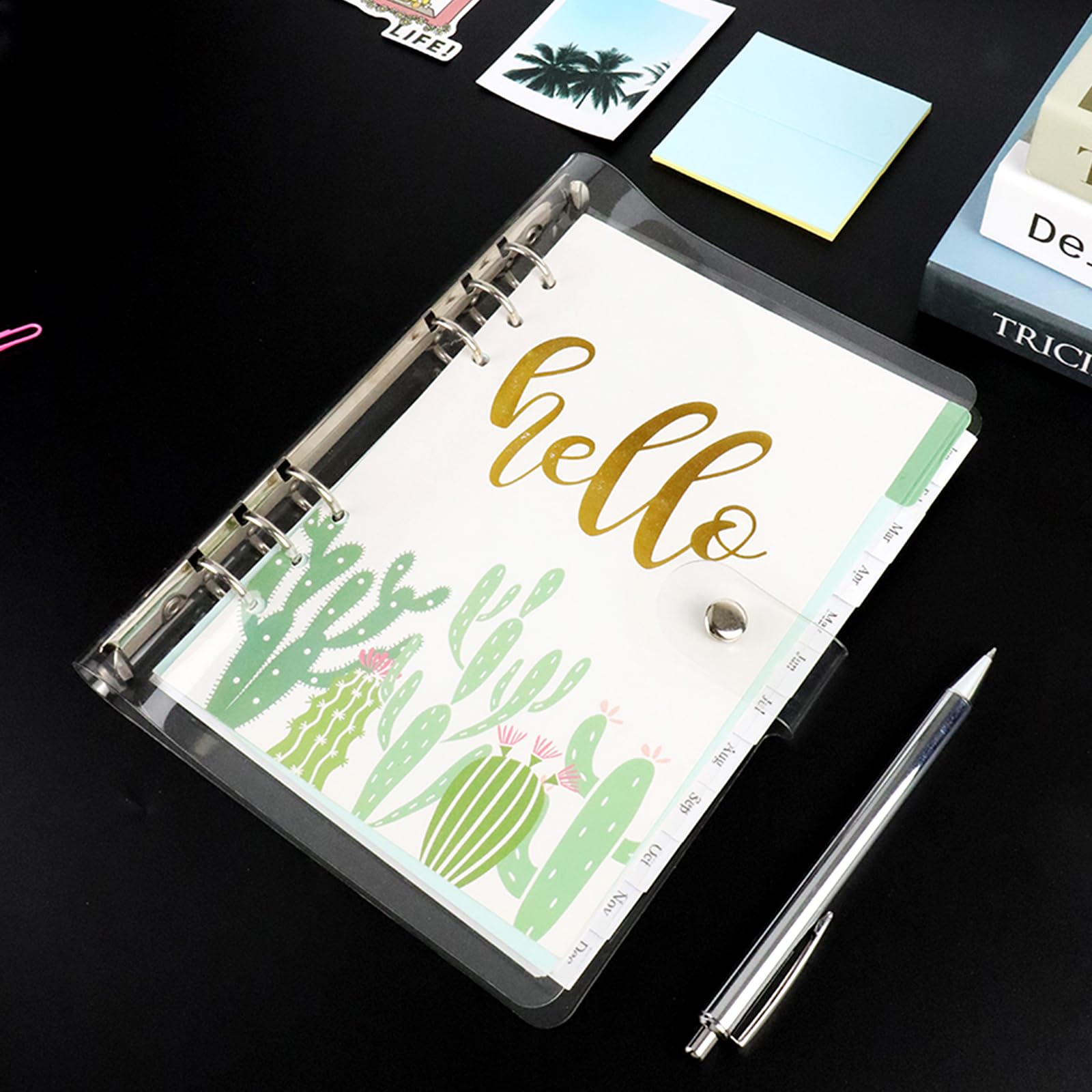 Amazon | クリア A5 バインダーカバー ノートブックシェル