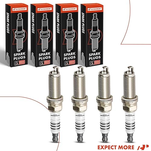 Miniatura 9 de A-Premium Bujías de platino iridio compatibles con Honda CR-V, Civic, Accord, Crosstour y Hyundai Elantra, Elantra CoupeGT, Sonata, Santa Fe, Santa