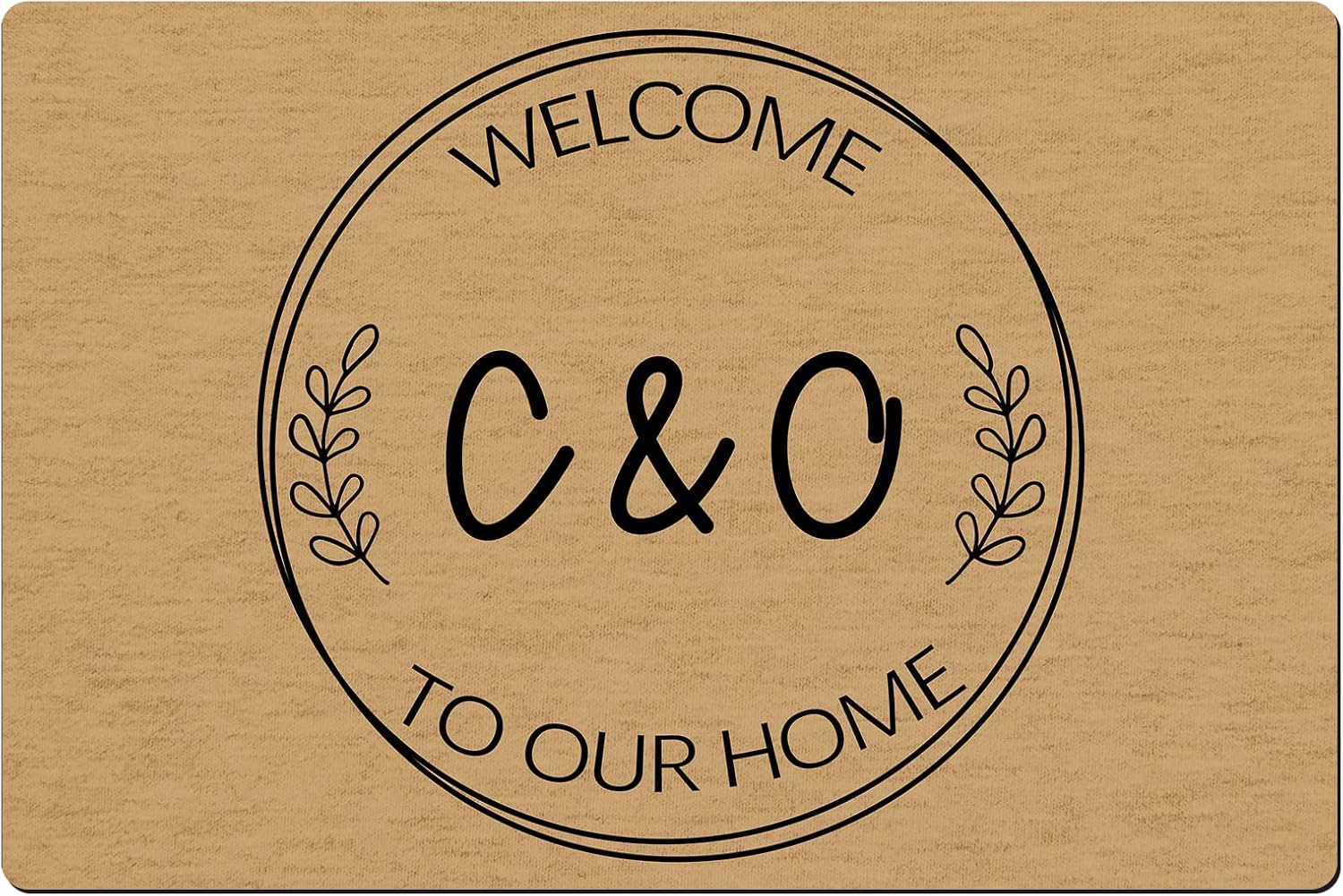 Custom Doormat, Mats Outdoor, Personalized Door Mat with Family Name