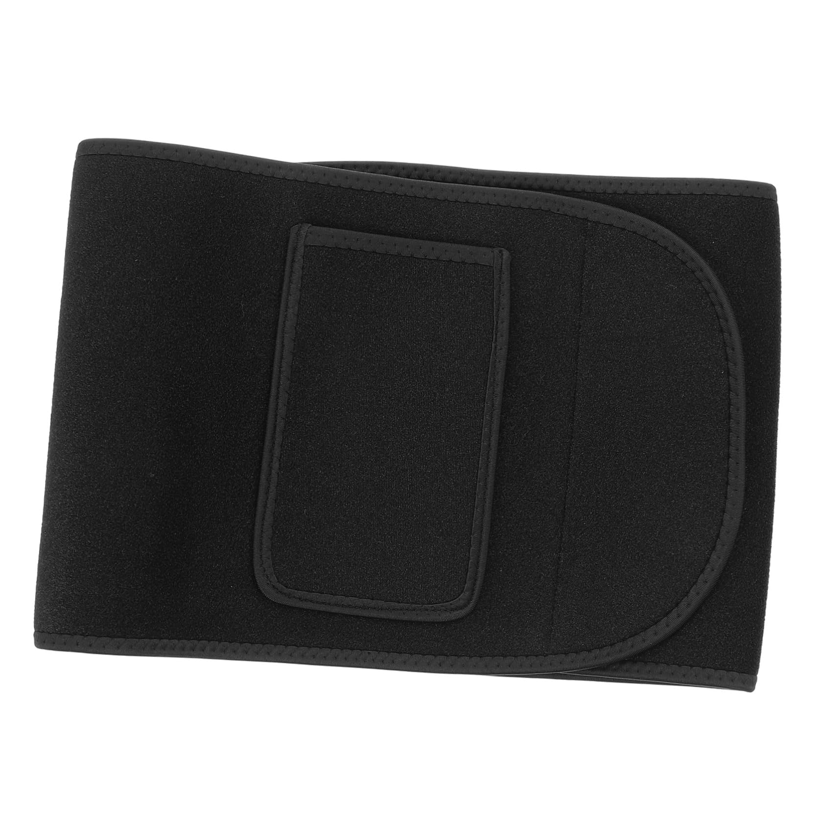 BESPORTBLE Sports Support Belt Waist Trainer for Slimming Men's Waist Trainer Straps Corset for Women Black