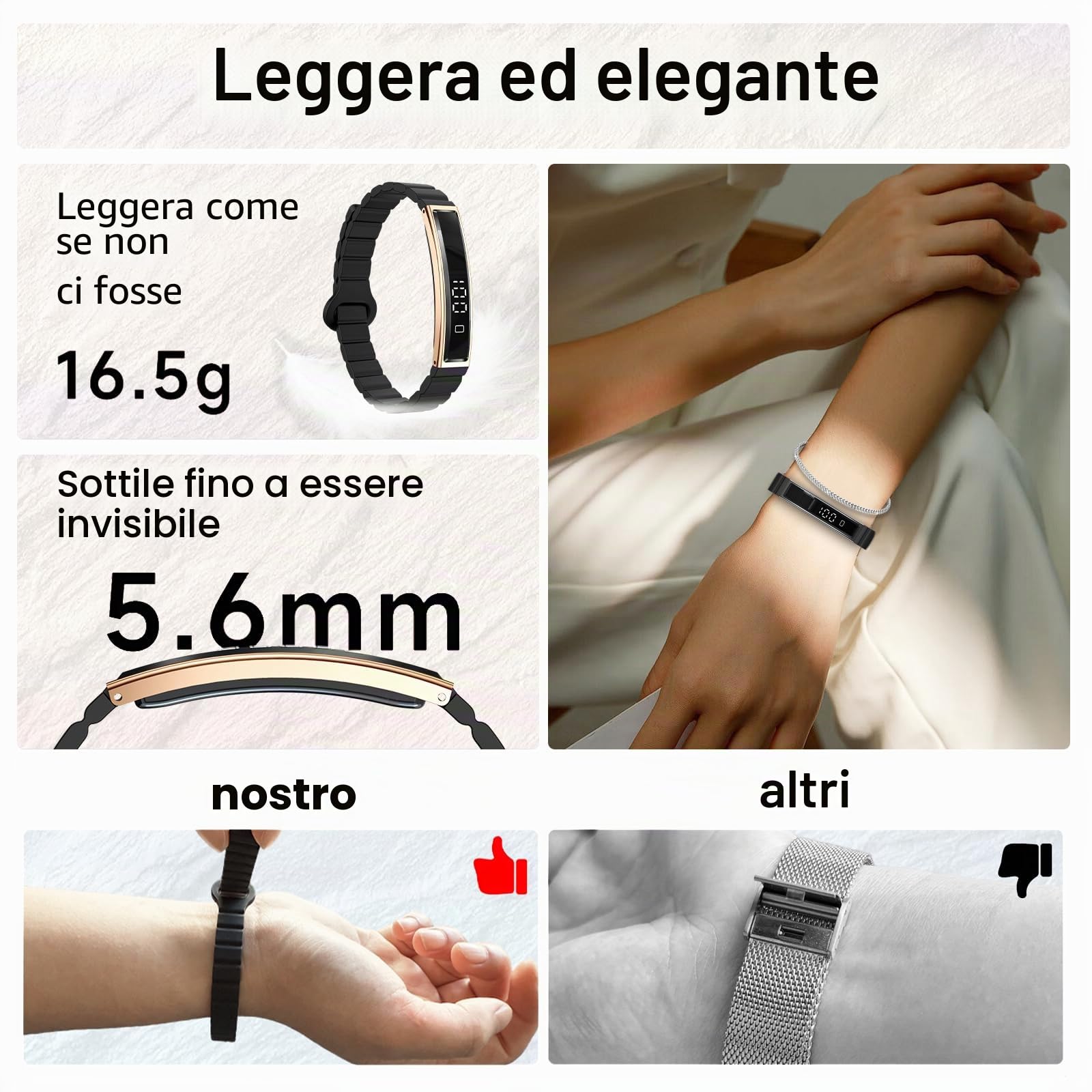 Smartwatch Donna Orologio Chiamate Bluetooth: 1,27" Tondo Touch Orologi Smart Watch da Impermeabile Sport Fitness Contapassi Cardiofrequenzimetro Pressione Caloriec Oro Polso per Android iOS Telefono