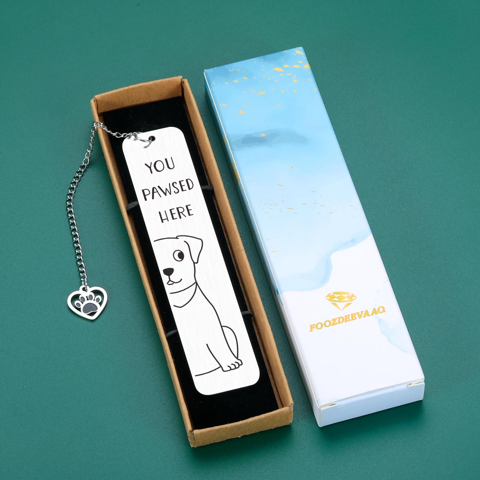 Golden Retriever Bookmark - Gifts For Dog Lovers, Book Lovers, Students, Fun Reading Accessories