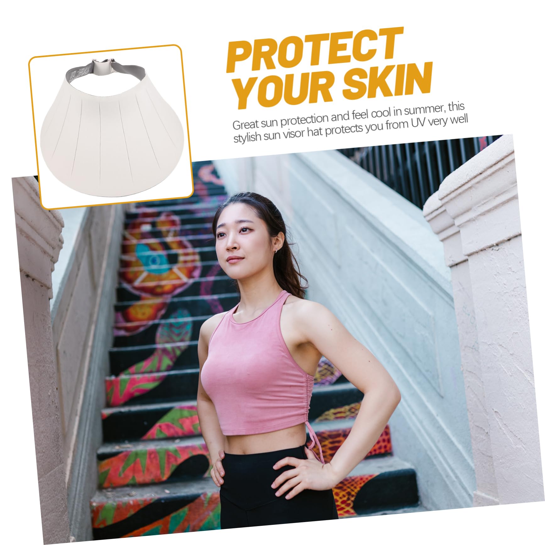 BESTonZON Sombrero de Playa para Mujer con ala Ancha y Protección Solar Gorra Transpirable y Plegable para Actividades Senderismo Piscina y Vacaciones de Verano