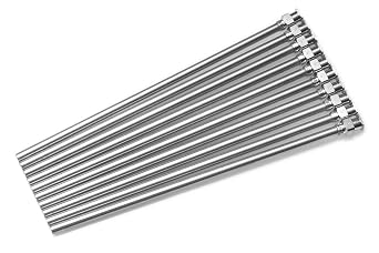 10 Pack - Dispensing Needle 8G x 5" - Blunt Tip, Luer Lock, All Metal Stainless Steel