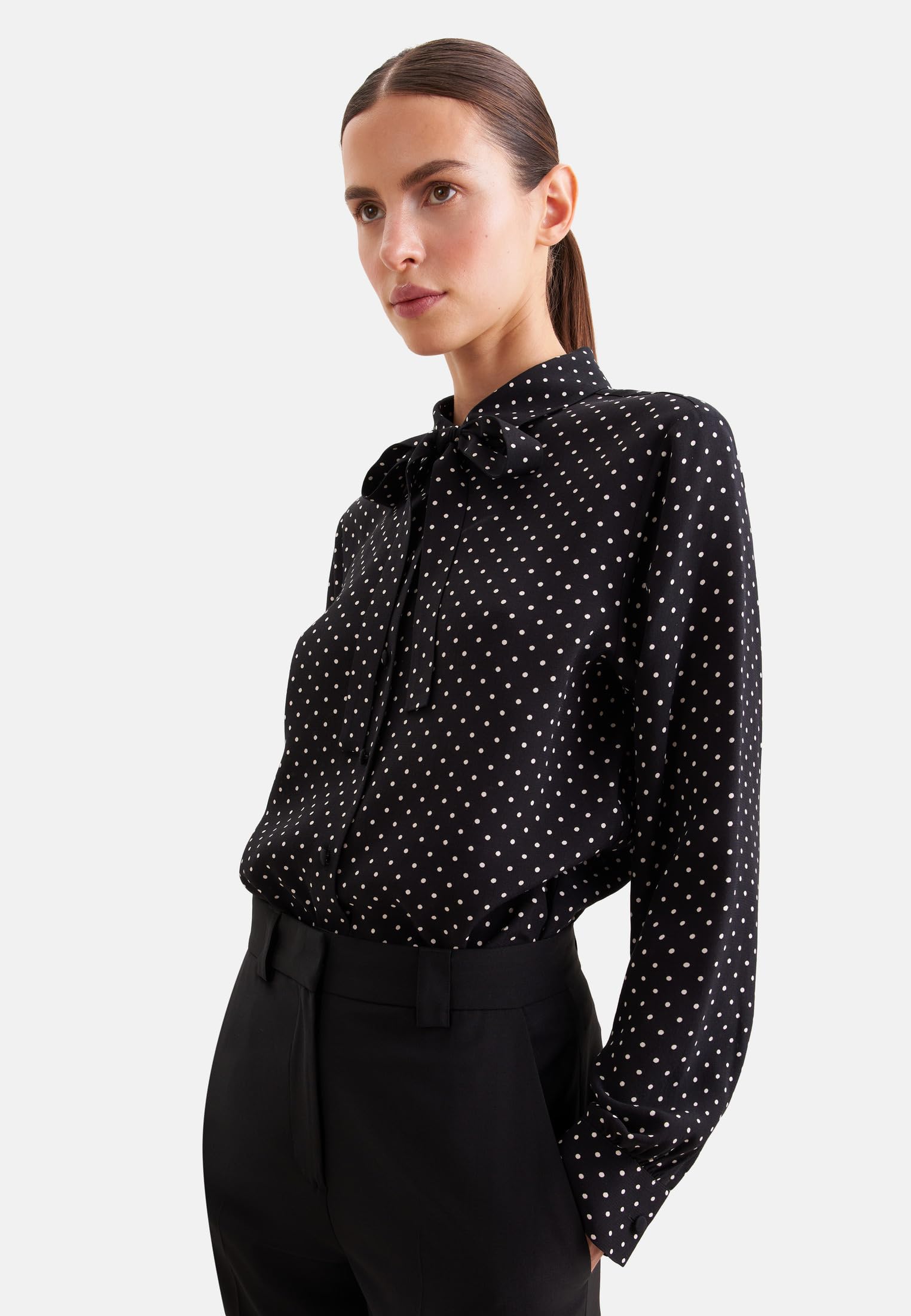 Seidensticker Damen Regular Fit Langarm Bluse