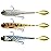 TRUSCEND Pre-Rigged Jig Head Soft Fishing Lures, Paddle Tail Swimbaits for Bass Fishing, Shad or Tadpole Lure with Spinner, Premium Fishing Bait for Saltwater Freshwater, Trout Crappie Fishing