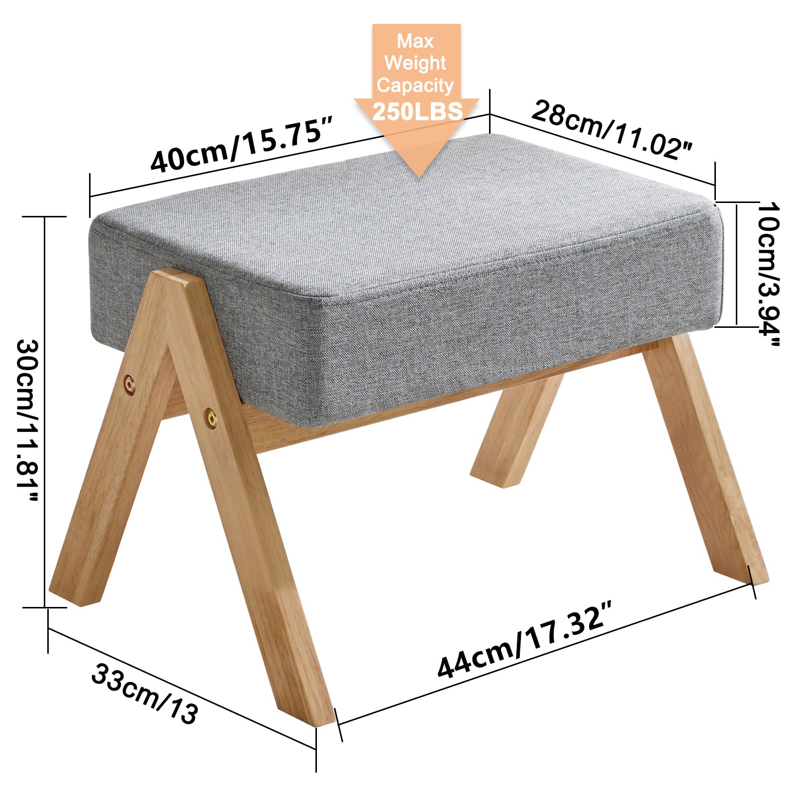 Tabouret Velours Côtelé - SAS Novi Design