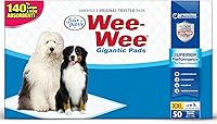 Vista 10 de Four Paws Wee-Wee - Almohadillas grandes para orina de rendimiento superior sin perfume para perros y cachorros, protección acolchada a prueba