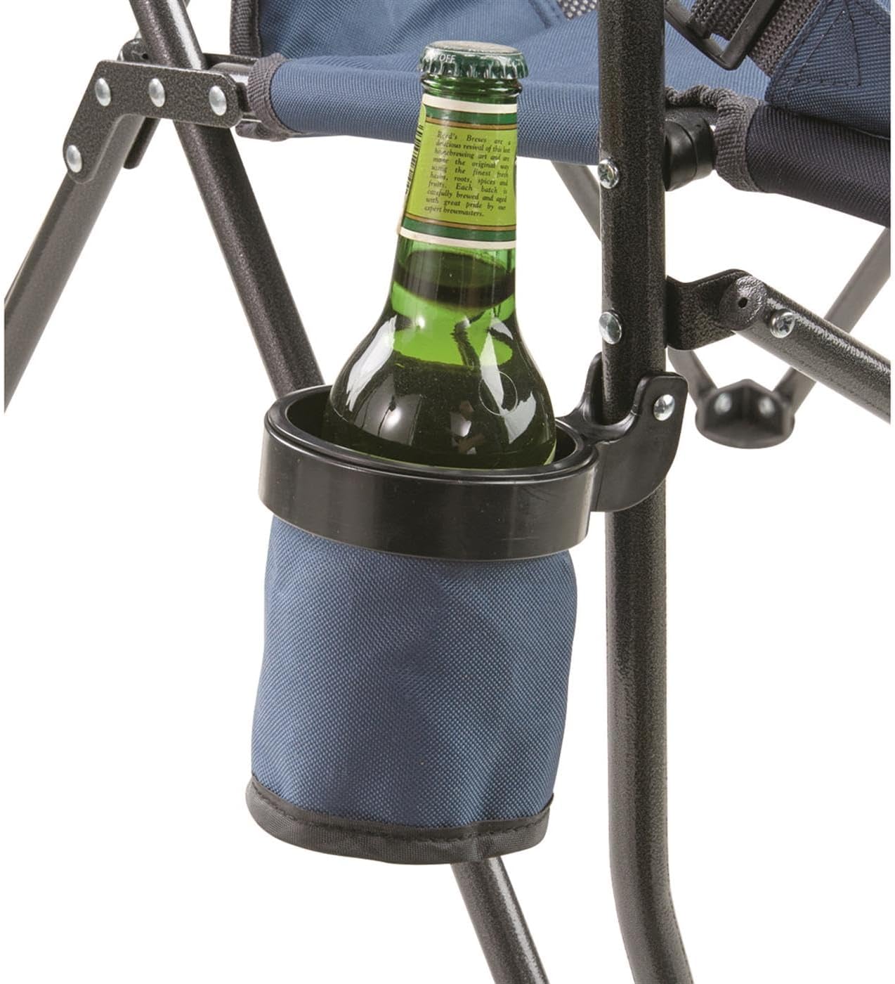 Guide Gear Portable Hardarm Chair, with Carry Bag, for Camping Outdoors, Sporting Events, Beach, Travel Blue image 3