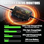 MPPT Solar Charge Controller 12V 10A Solar Panel with LCD Display Charge Controller for Gel AGM Lithium LiFePO4 Batteries Charge Controllers Compatible with Type-c and USB（12v/10A）