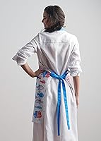 Vista 654 de Maison d' Hermine Delantal 100% de algodón para mujeres con bolsillo de cocina delantal de chef para hombres, decoración de Pascua