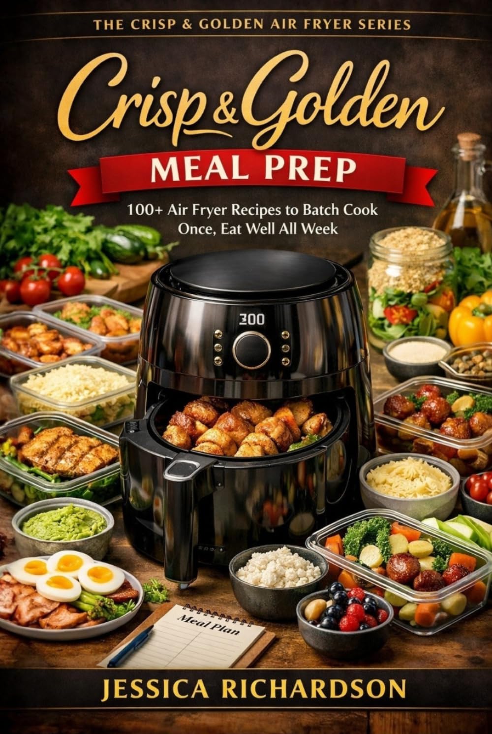 Crisp & Golden: Meal Prep: 100+ Air Fryer Recipes to Batch Cook Once, Eat Well All Week (The Crisp & Golden Air Fryer Series)