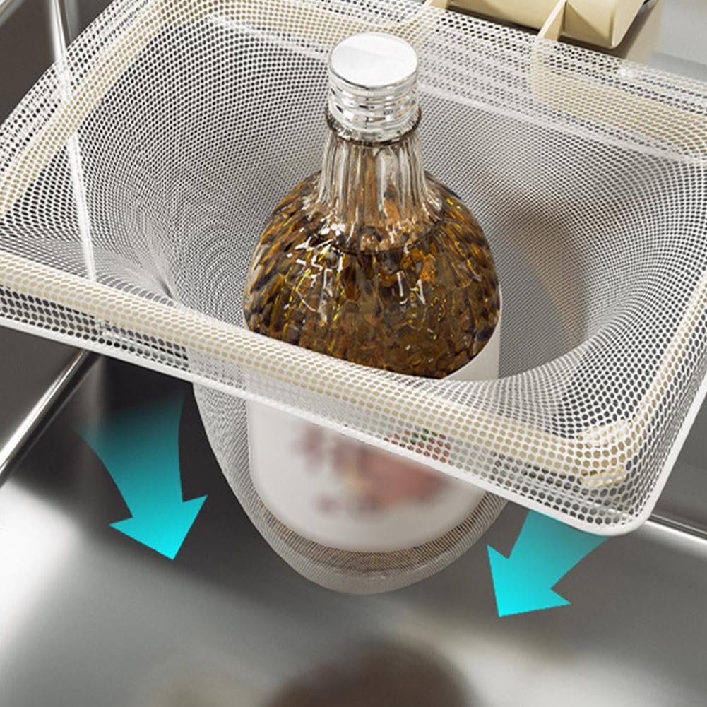 Support De Filtre De Cuisine, Filtre Evier Cuisine avec 50 Mailles Filtrantes, Grille Evier Cuisine pour Les Cuisines Et Les Salles De Bain Support De Filtre De Cuisine, Filtre Evier Cuisine avec 50 Mailles Filtrantes, Grille Evier Cuisine pour Les Cuisines Et Les Salles De Bain