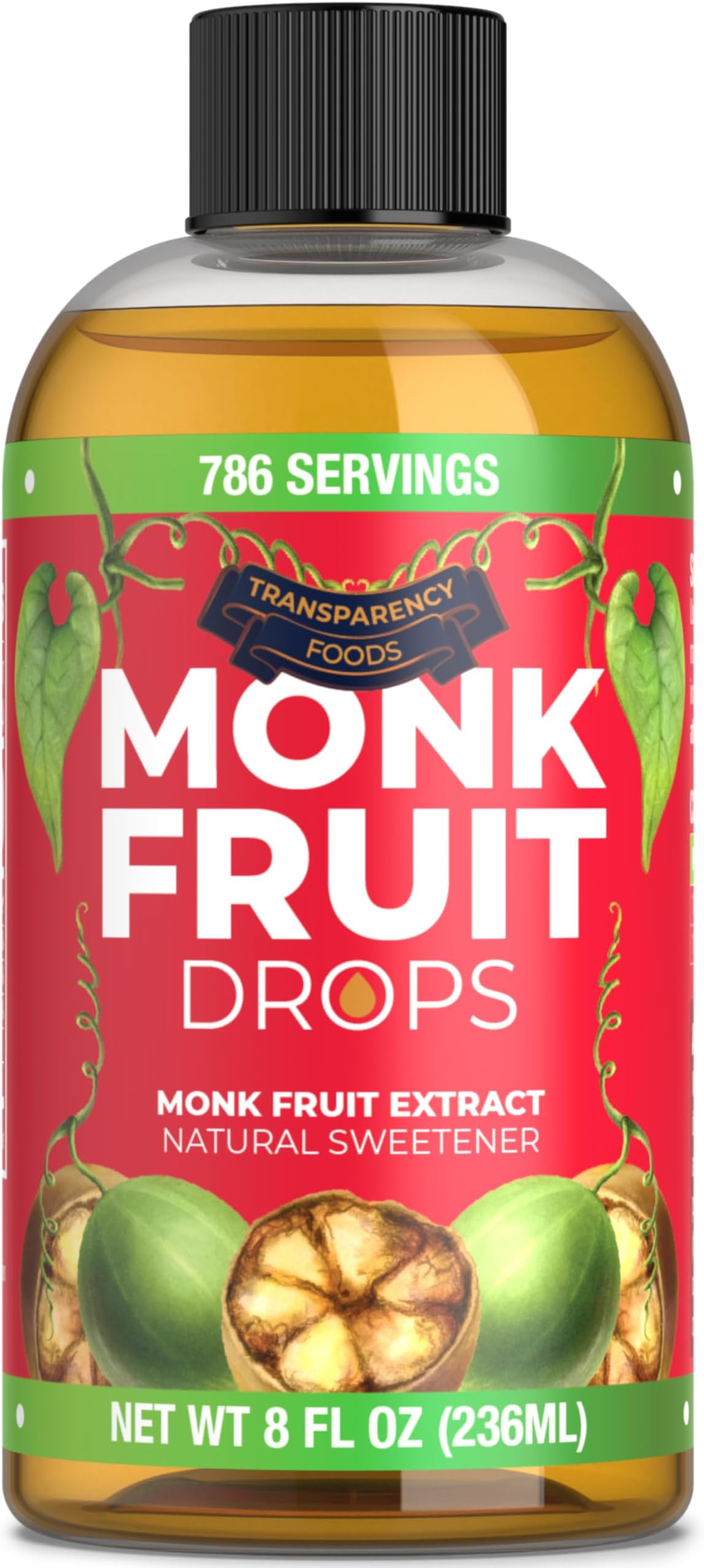 Monk Fruit Drops (8 oz)