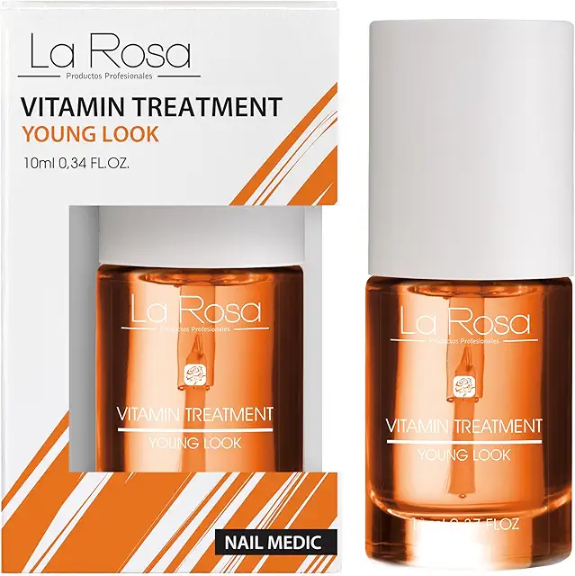 LaRosa VITAMIN TREATMENT - Soin des Ongles avec Vitamines - Régénération et Protection 10 ml