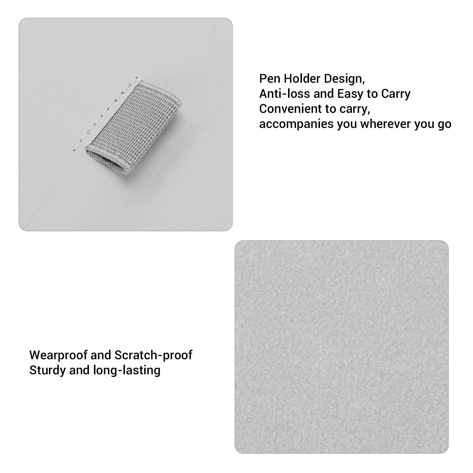 Eujgoov Custodia Sottile per Lettore Kindle Scribe E da 10,2 Pollici 2024 2022 con Custodia Protettiva con Chiusura Magnetica per il Sonno Automatico (grigio chiaro)