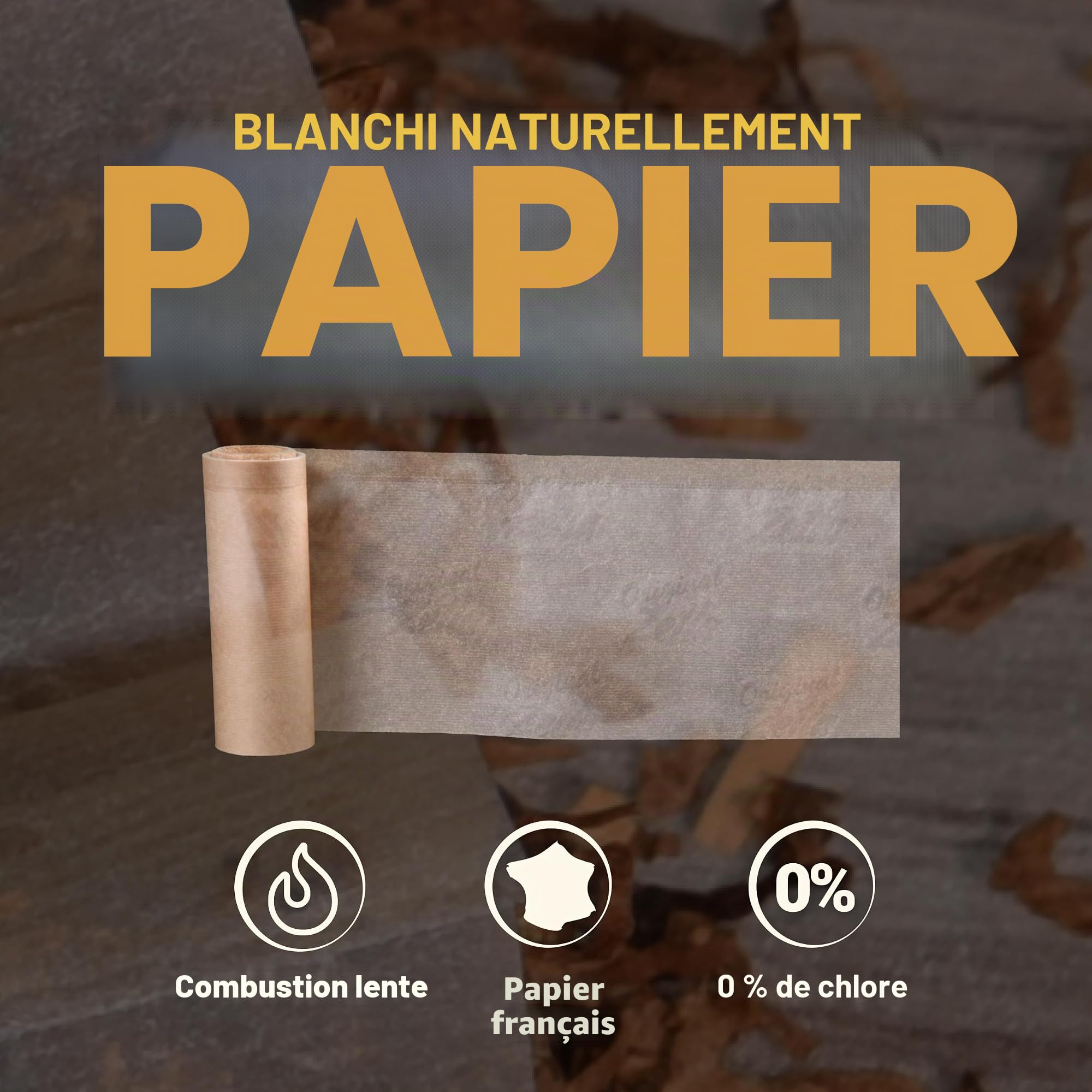 Zetla Papiers RoulantsGreen Slim - Papier De Cigarette 50 Livrets 33 Feuilles