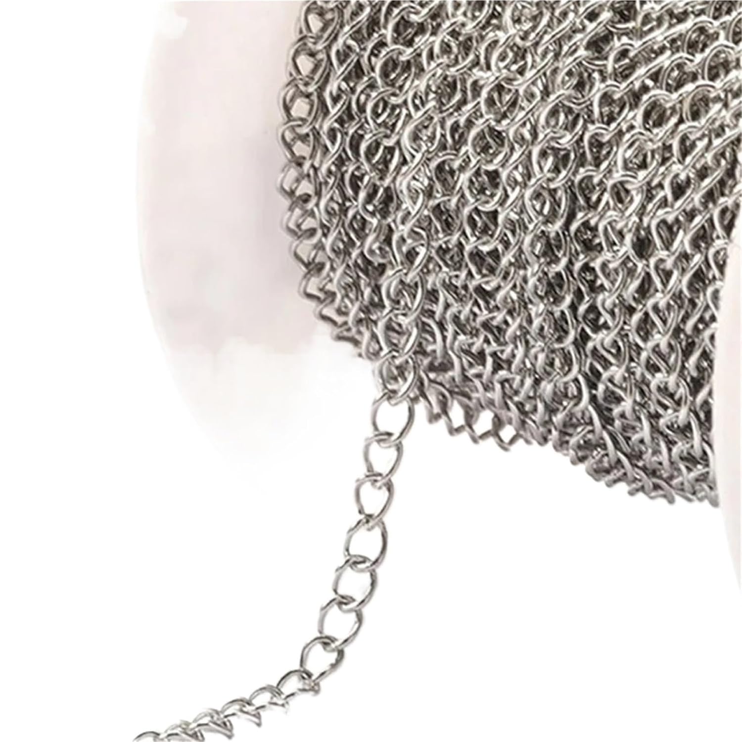 Chain Link 3pcs 2Meters Stainless Steel Jewelry Accessories Chains No Fade Gold Color Chain for Extending Length(A-Gold 3.5x11.5mm)