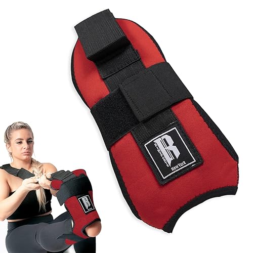 RIMSports Estirador de pies y pantorrillas, correa estiradora de piernas para fascitis plantar y tendinitis de Aquiles, correa elástica de pies y