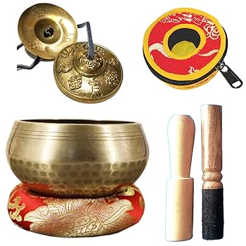 Amazon | OnlyTime【6点セット】シンギングボウル ティンシャ